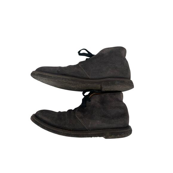 M. Gemi Italy Suede Chukka Boots Ankle Gray Size 42.5 Mens - Picture 12 of 14